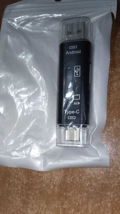 EXTRA czytnik OTG 7w1 USB TYP C micro ANDROID