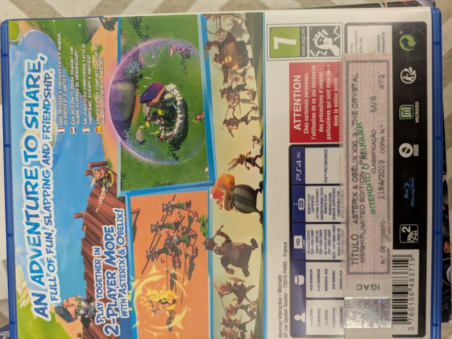 Asterix & Obelix XXL3: The Crystal Menhir Limited Edition + Figuras