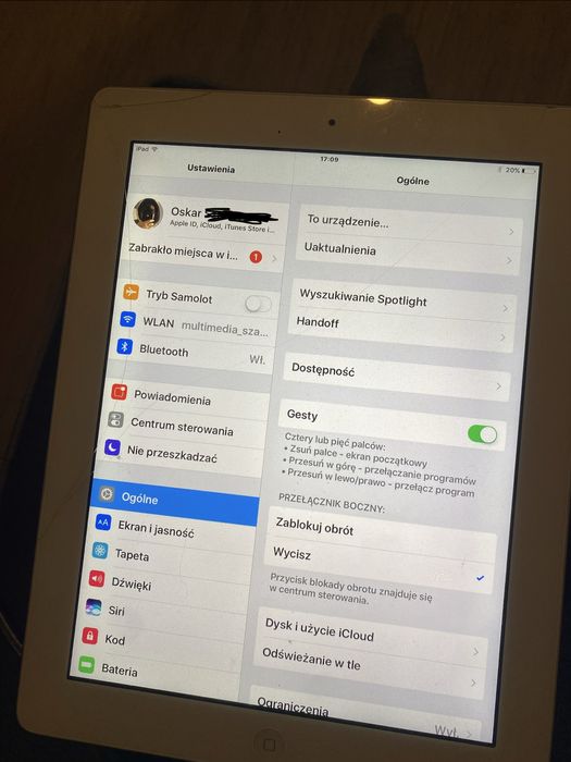 sprzedam ipada z 2012 roku