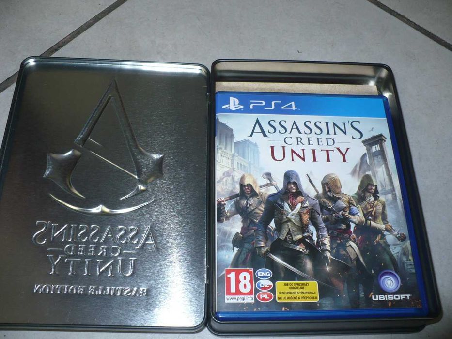 Assassin"s Creed Unity.Specjalna Edycja ,,Steelbook''Ps4.