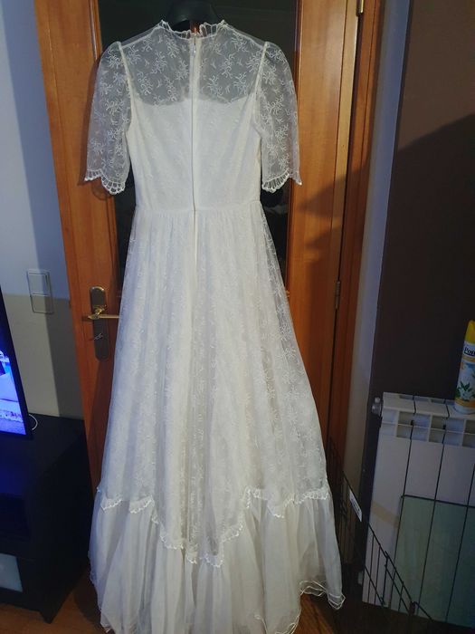 Vestido Noiva anos 60