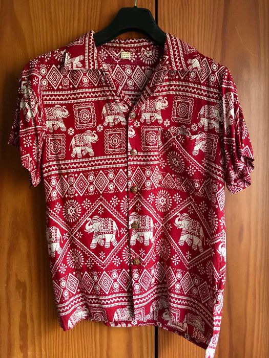 Camisas de manga curta para homem - havaianas etc