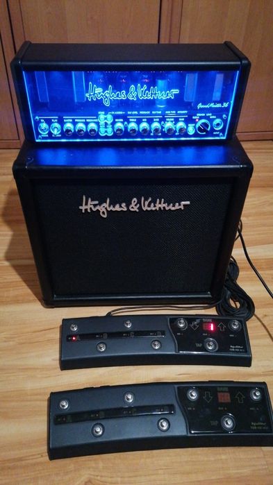 Wzmacniacz Hughes & Kettner GrandMeister 36 + FSM-432 MK III+kolumna