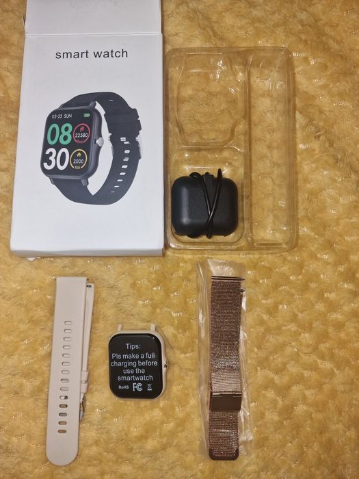 Relógio smartwach gold