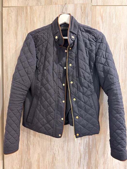 Elegancka kurtka pikowana Zara women r. 40 L, krótka.