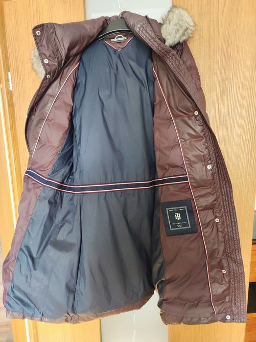 Kurtka damska Tommy Hilfiger bordo