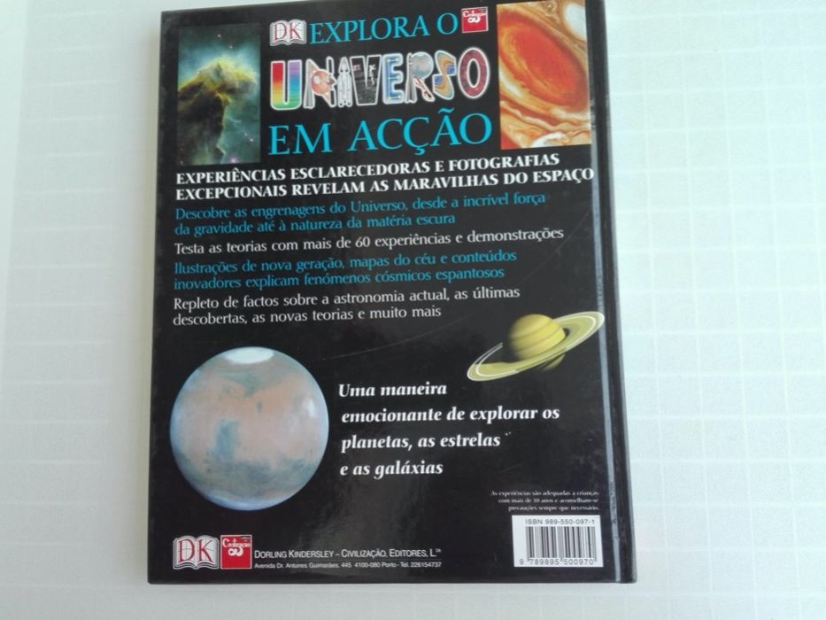 Livro "Explora o Universo em Acção"