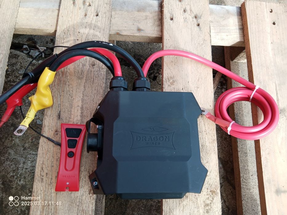 Kompletne sterowanie wyciągarki, wciagarki Dragon Winch