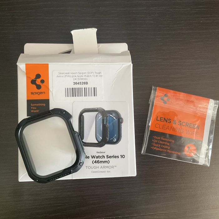 Чехол spigen Rugger Armor 2 для apple watch series 10  46,  11 на 46