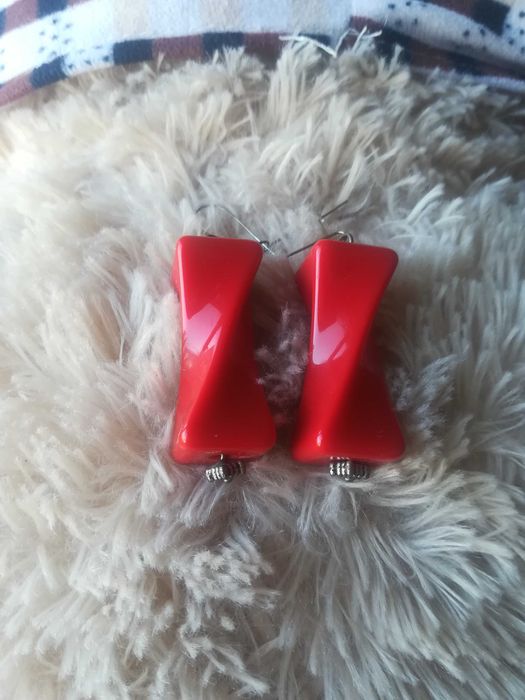 Czerwone kolczyki