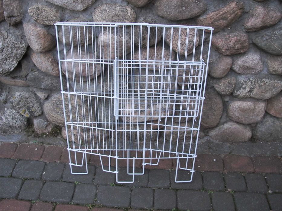 Kosze białe wolnostojące