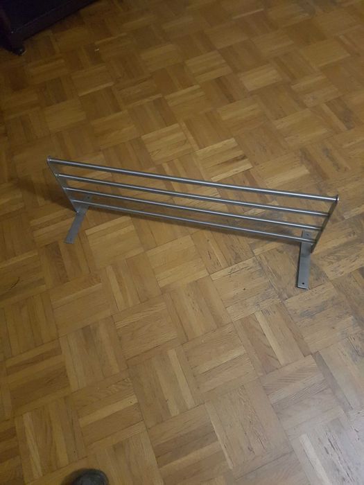 Ikea Półka ścienna kuchenna stal nierdzewna