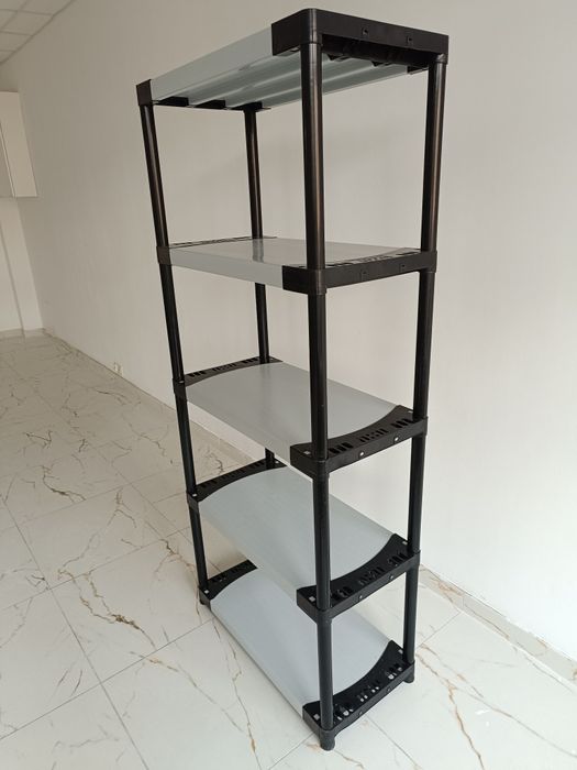 Regał plastikowy magazynowy 10 sztuk