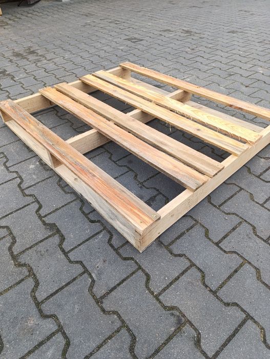 Palety 120/100 na płozie pod karton łuszczke