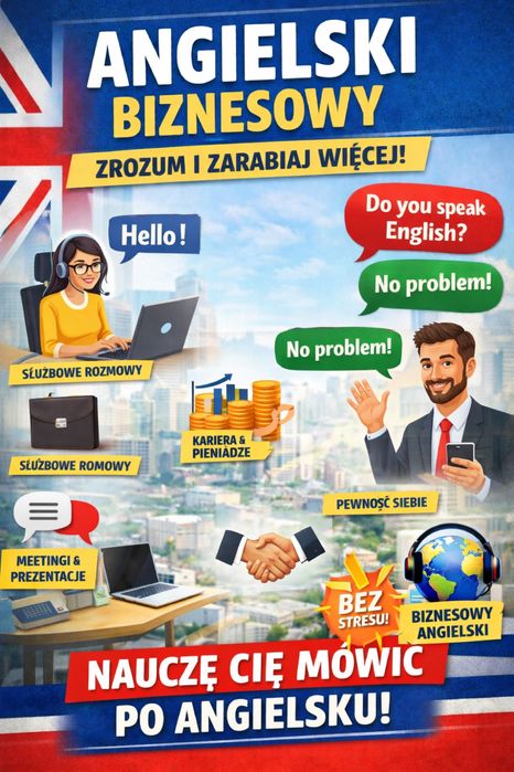 Angielski Biznesowy -korepetycje/doradctwo HR