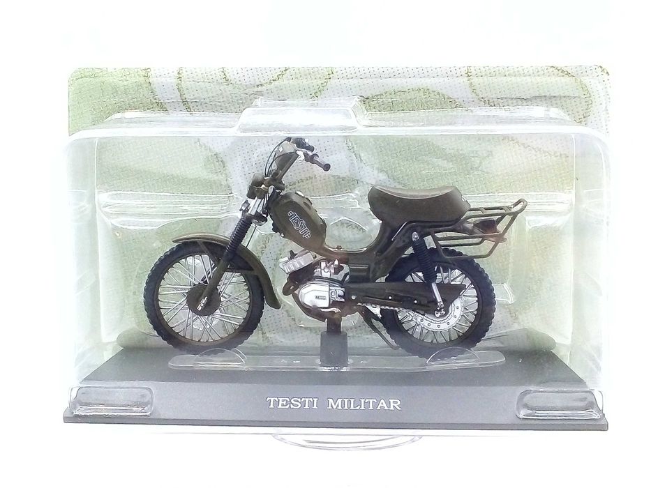 Motorower Testi Militar - skala 1:18 - Leo Models