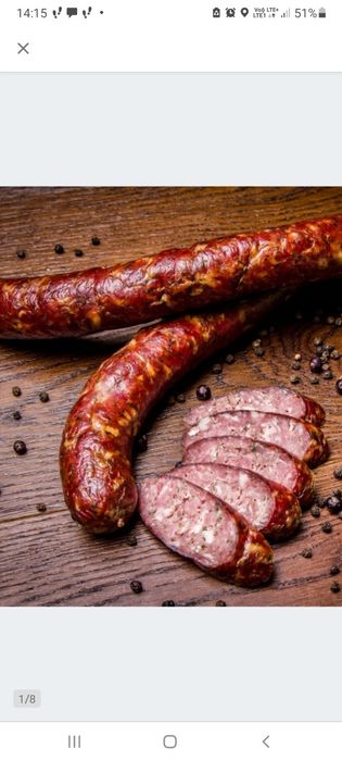 Wędliny kiełbasa  Polska wędzona swojska od rolnika