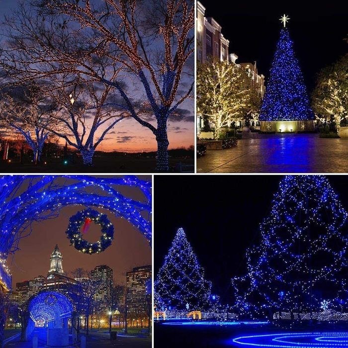 LAMPKI CHOINKOWE 1000 LED + FLASH Błysk Światełka Kurtyna Zewnętrzne