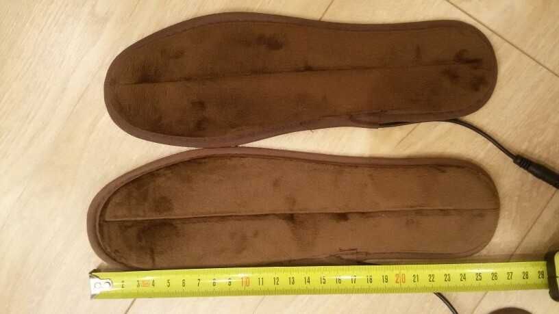 Стельки теплые с подогревом от USB для обуви ног