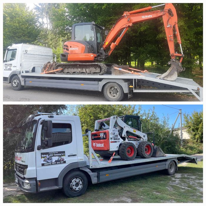 Послуги оренда Екскаватор 5.5т Bobcat евакуатор Бобкат
