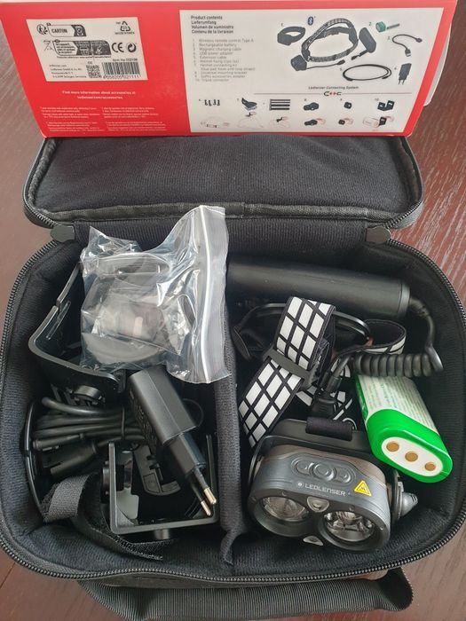LEDLENSER H19R Signature  Bluetooth 4000 lm sterowana pilotem latarka czołowa