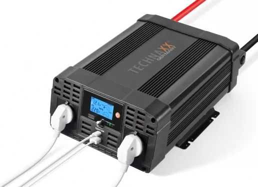 Інвертор Technaxx Germany TE20 12V 2000W/4000W мод. синус  (Німеччина)