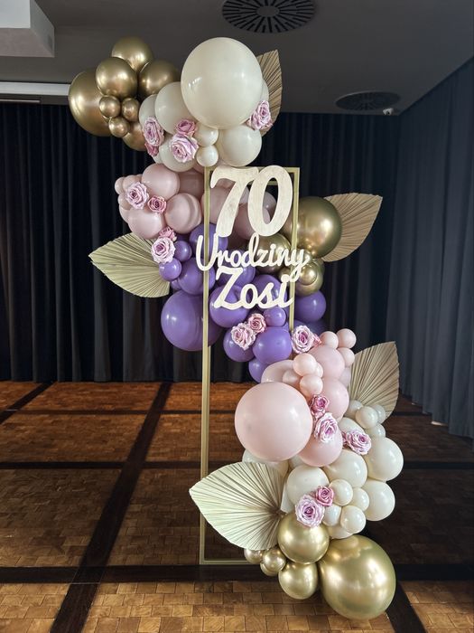 Ścianki balonowe, urodziny, komunie, chrzest, BalloonVille - WARSZAWA