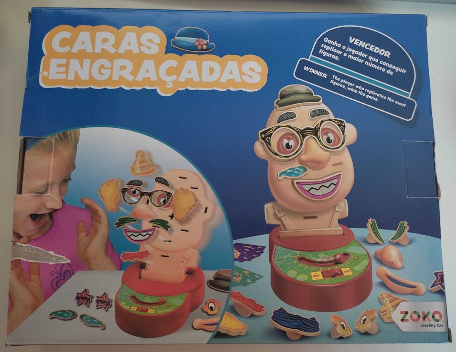 Jogo caras engraçadas