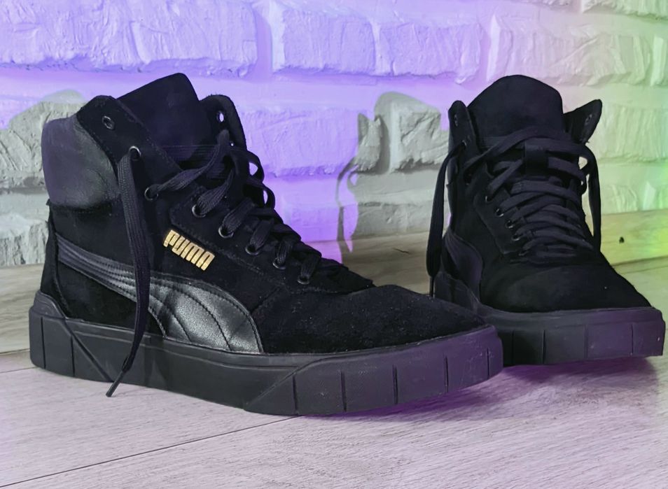 Чоловічі замшеві черевики в стилі puma