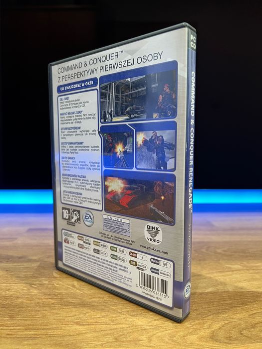 Command & Conquer Renegade (PC PL 2002) DVD BOX polskie wydanie