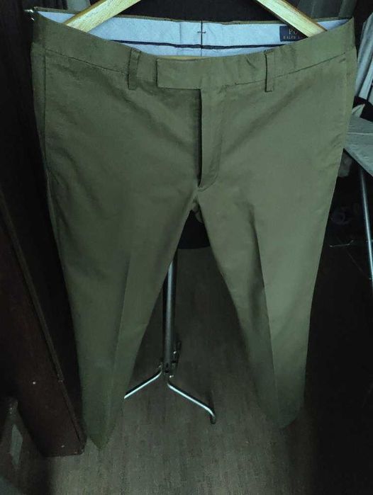 Джинсы (chino Polo Ralph Lauren США w32 stretch khaki.