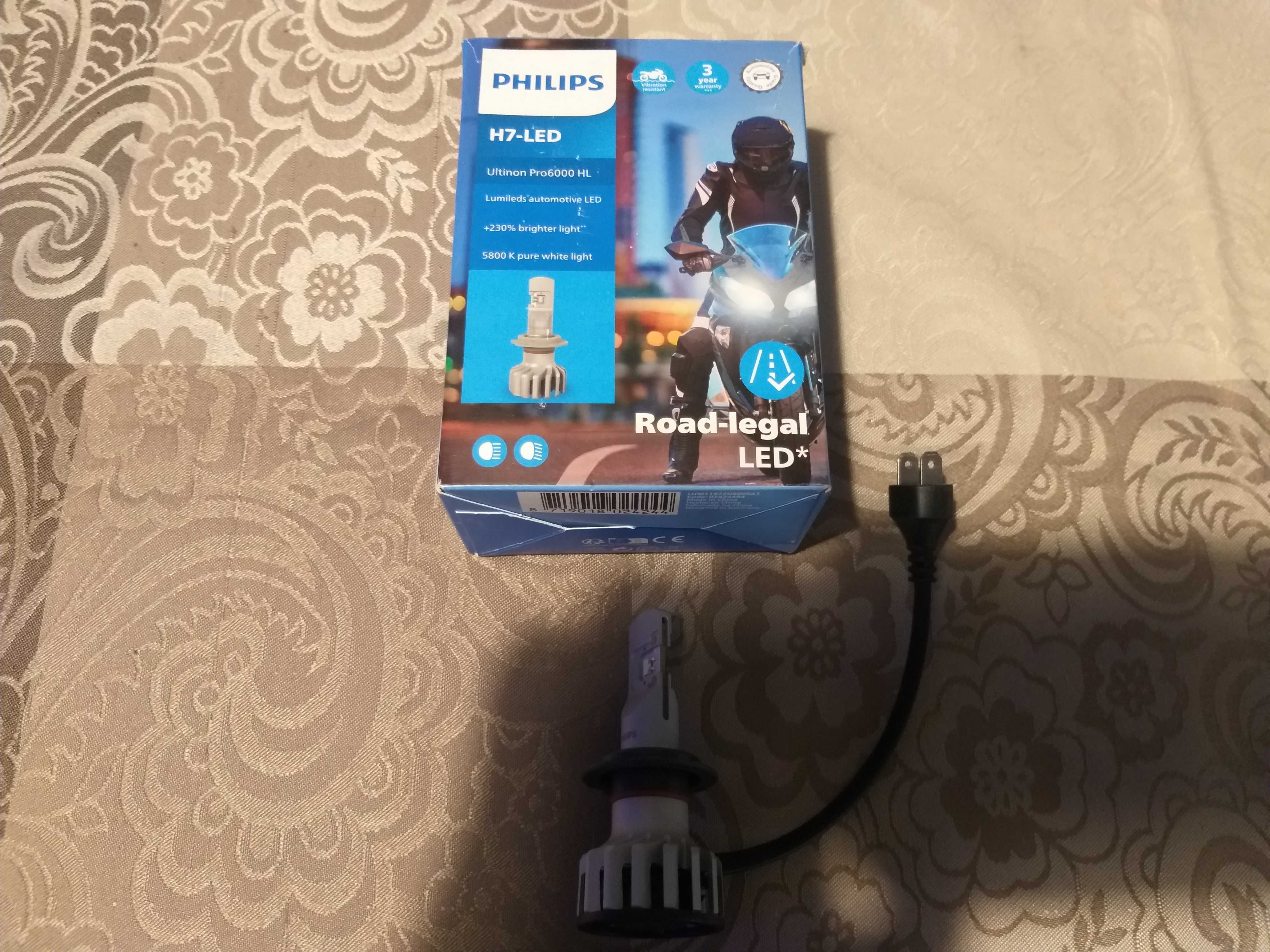 Żarówka Philips Ultinon PRO6000 H7-LED 15W Wola Prażmowska • OLX.pl