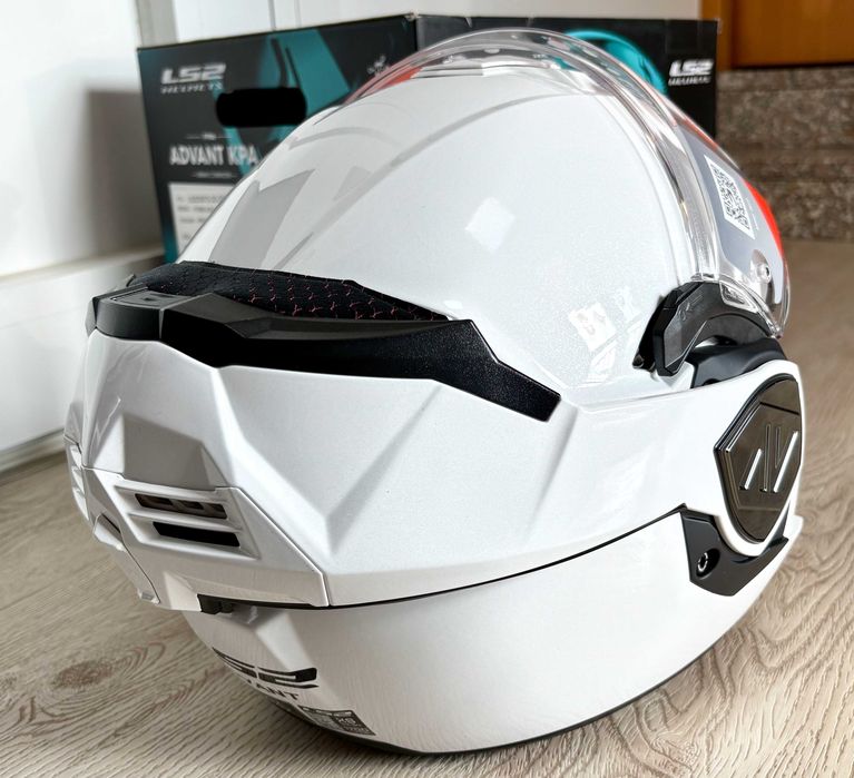 Capacete NOVO Modular 180° LS2 Advant Branco (43% DESCONTO) Tam XS