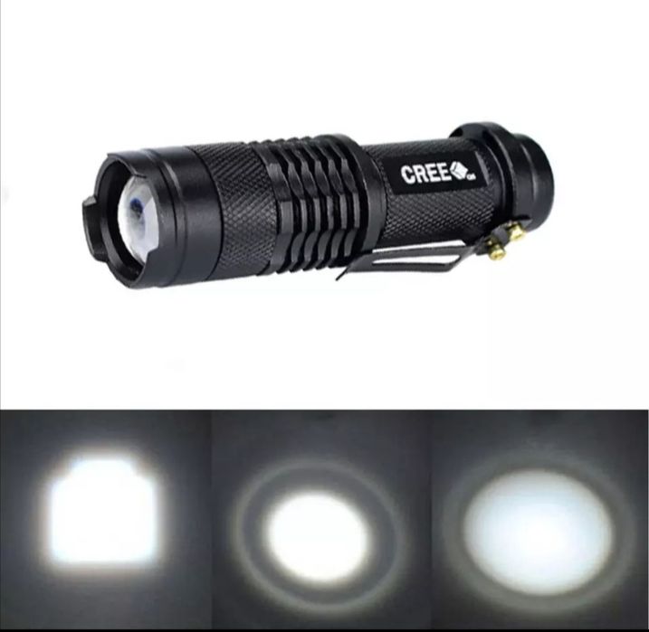 Lanterna Táctica Led Cree Ultra Fire Q5 - Ctt Grátis