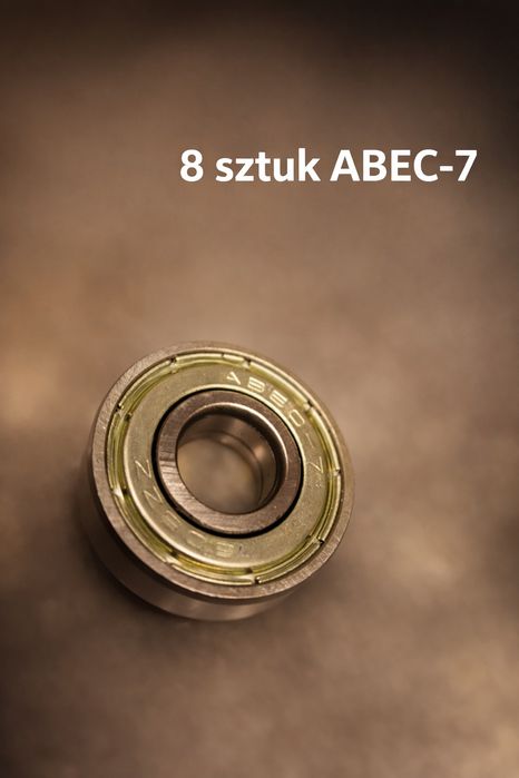 Łożyska 608ZZ ABEC-7 kulkowe do rolek deskorolki hulajnogi 8 szt