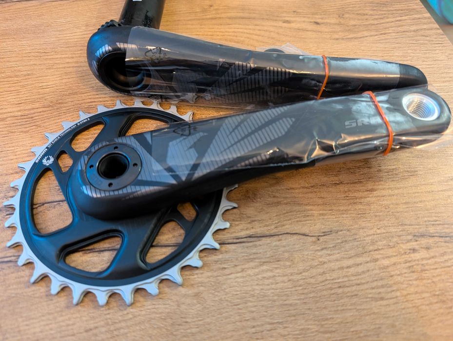 Korba SRAM X1, karbonowa, carbon, DUB, 170mm, 32t