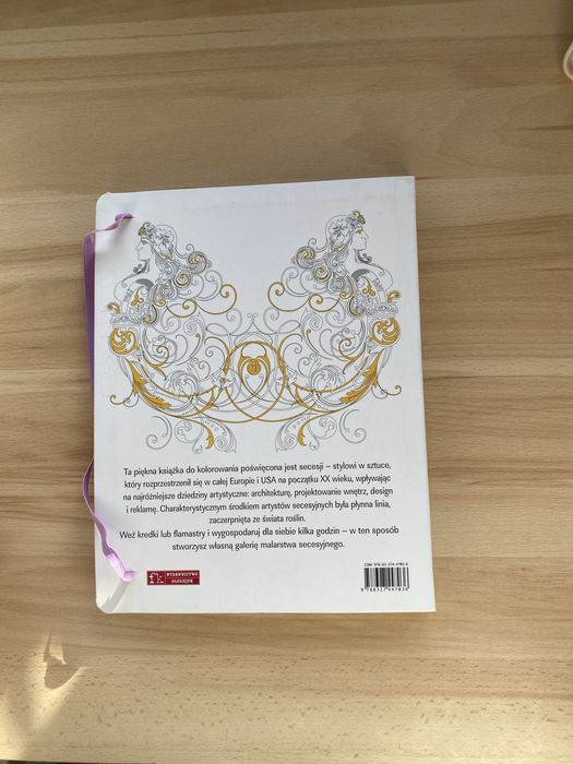 Kolorowanka antystresowa secesja