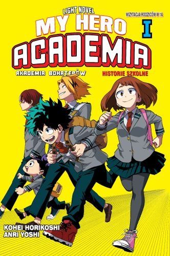 My Hero Academia Historie Szkolne - tom 1 - Light Novel używana (PL) - Stan: B