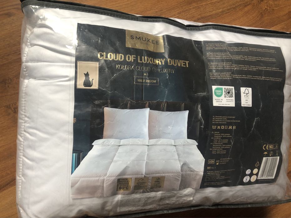 Kołdra Smukee Cloud of Luxury Duvet całoroczna 155x200 ciepła puszysta