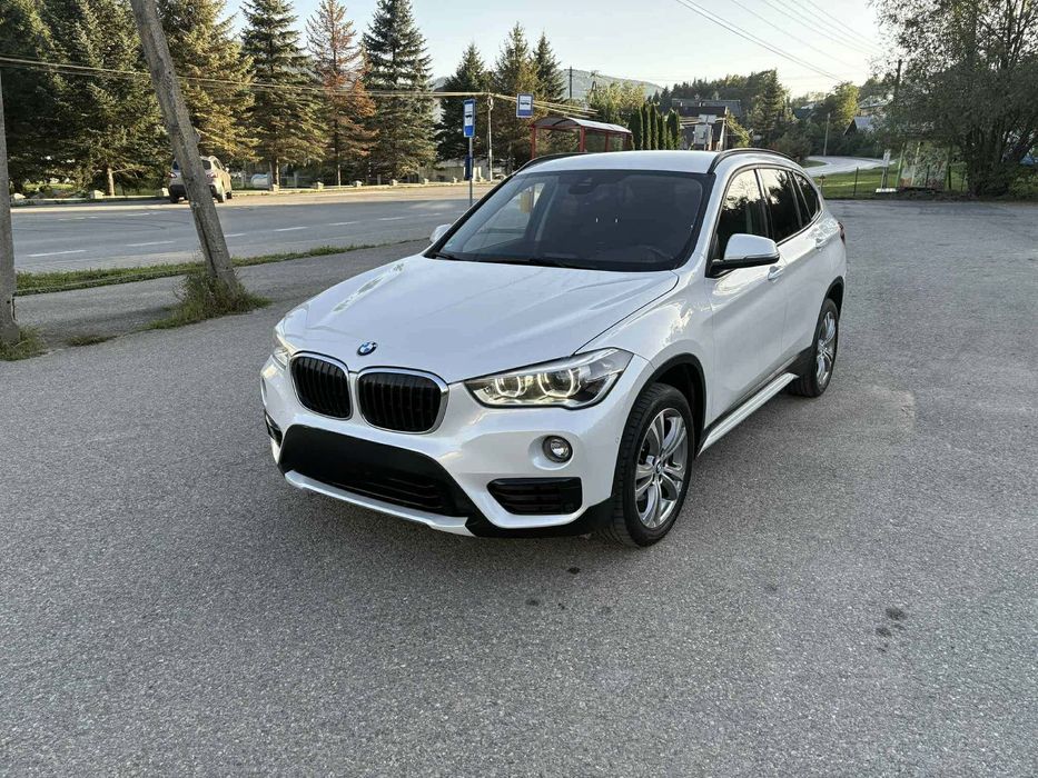 BMW X1 BWM X1 automat biala perla serwis polska