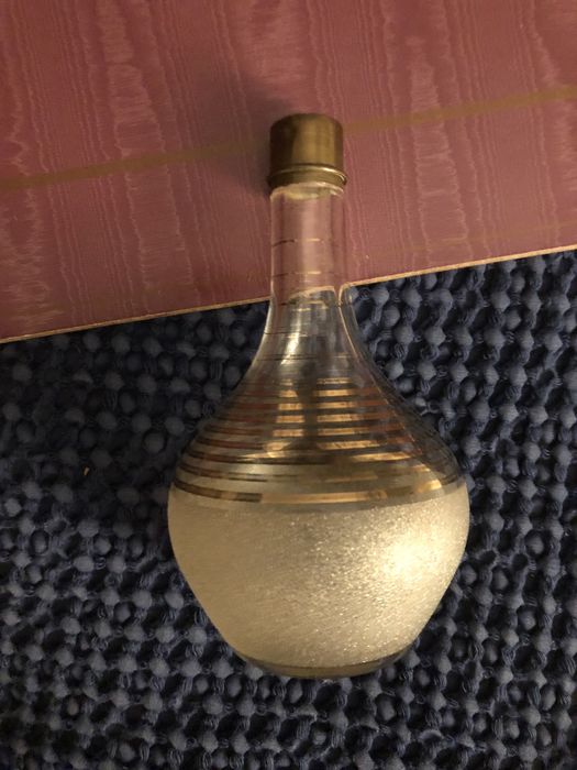 Conjunto de barman antigo, listas douradas