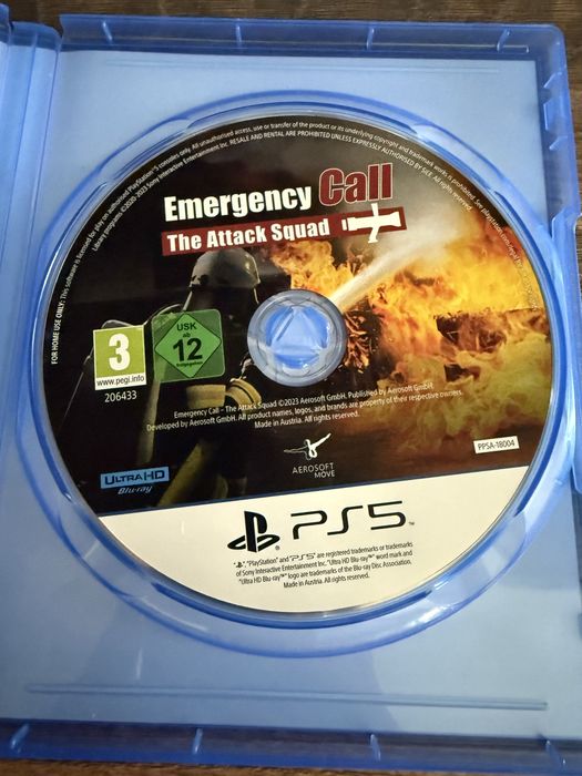 PlayStation Ps 5 Emergency Call The Attack Squad PL! Wymiana!