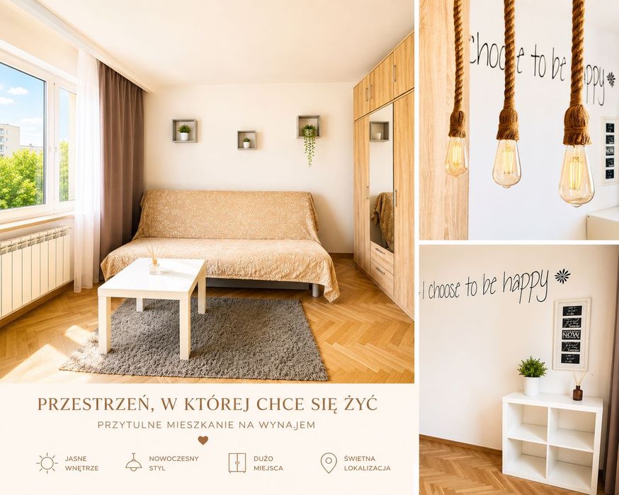 Jasna kawalerka w centrum WAW ul smocza na wynajem od zaraz