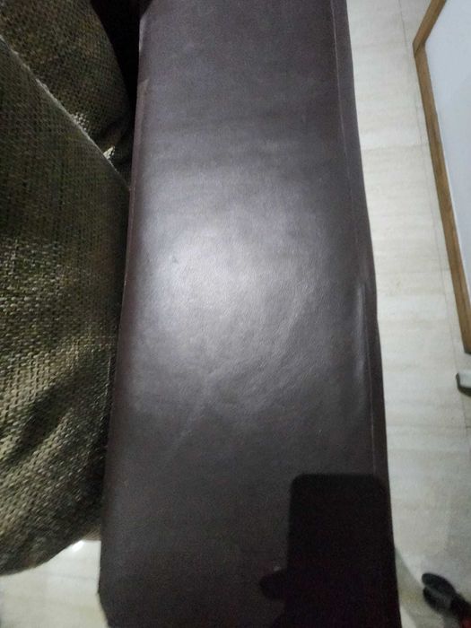 Sofá chaise longue modular com ilha