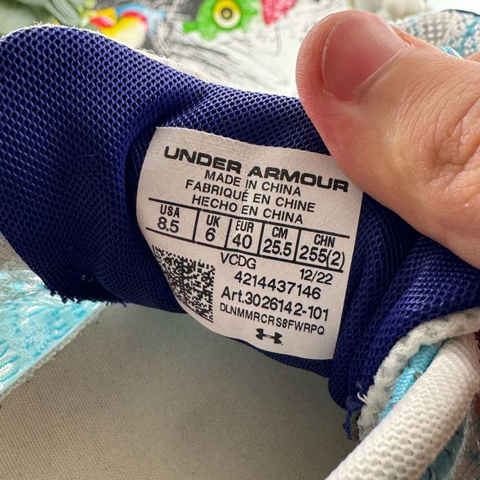 Кросівки Under Armour Charge 40 розмір Е5856