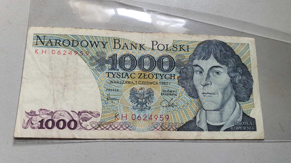 banknoty - prl - kolekcjonerskie
