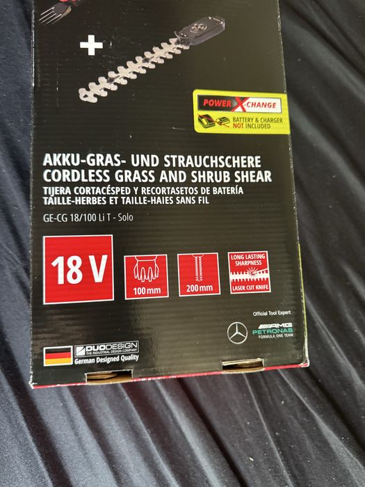 Einhell Ge-Cg 18/100 Li T-Solo 20 Cm