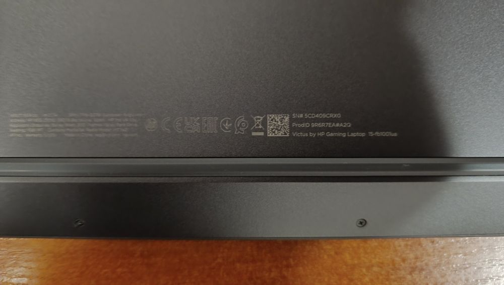 Ігровий ноутбук HP Victus 15 | Ryzen 5 7535HS | RTX 2050 4GB | 16GB DDR5 | 512GB