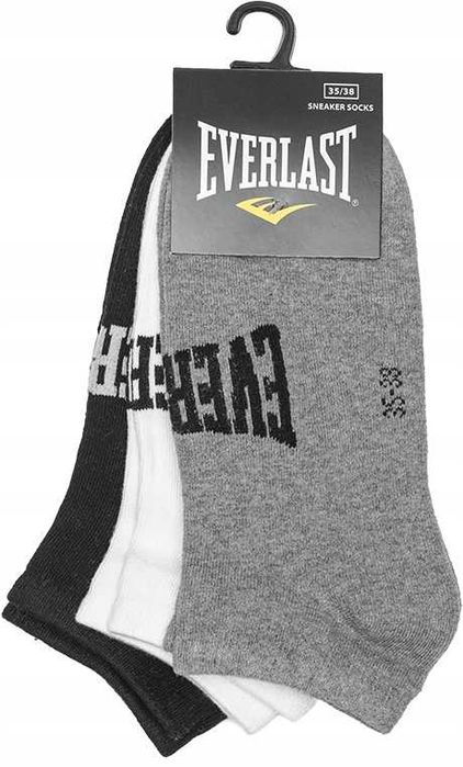 Skarpety stopki  EVERLAST 3 pak multikolor ( 35 - 38, 43 - 46 )