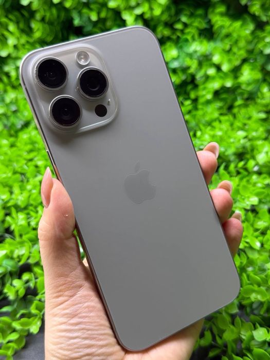 iPhone 15 Pro Max, 256gb, Natural Titanium (Neverlock) Айфо 15пм #1564